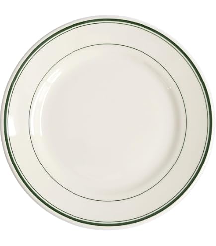 Amazon.co.jp: Tuxton タクストン Green Bay Dessert Plate 18cm
